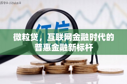 全南微粒贷，互联网金融时代的普惠金融新标杆
