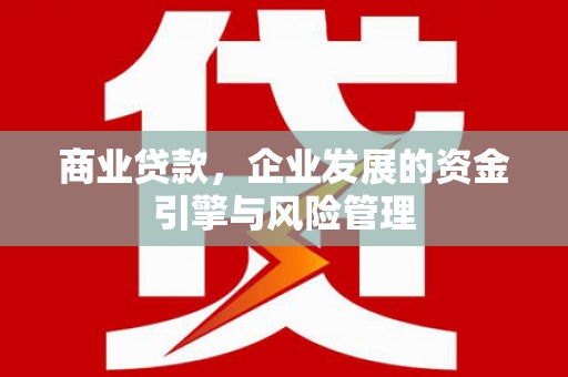 汕尾商业贷款，企业发展的资金引擎与风险管理