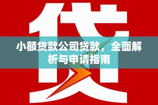 绿岛小额贷款公司贷款，全面解析与申请指南