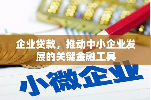 昌都企业贷款，推动中小企业发展的关键金融工具