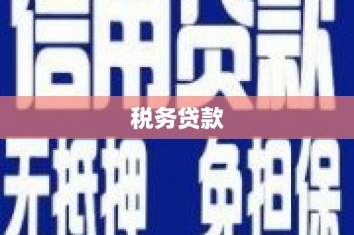 弋阳税务贷款