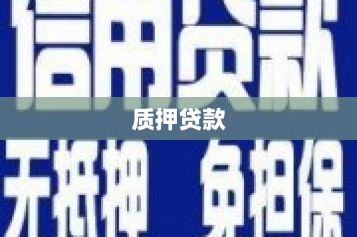 淄川质押贷款
