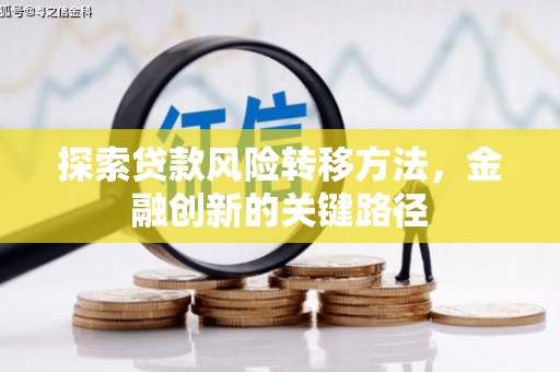 鄂城探索贷款风险转移方法，金融创新的关键路径