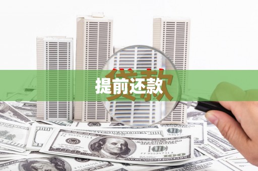荔城提前还款