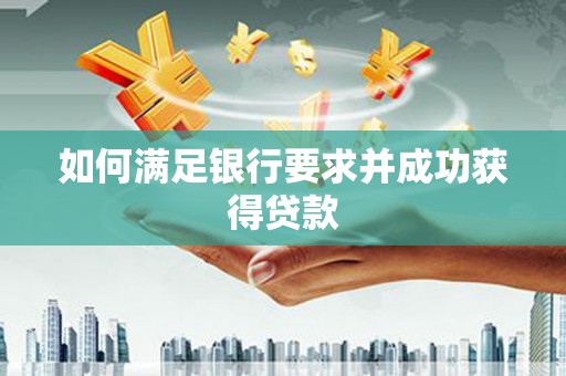 瑞芳如何满足银行要求并成功获得贷款